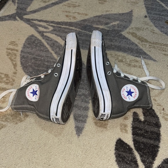 Grey converse high tops - Picture 3 of 10